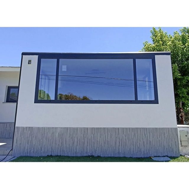 instalación ventana aluminio chalet Madrid